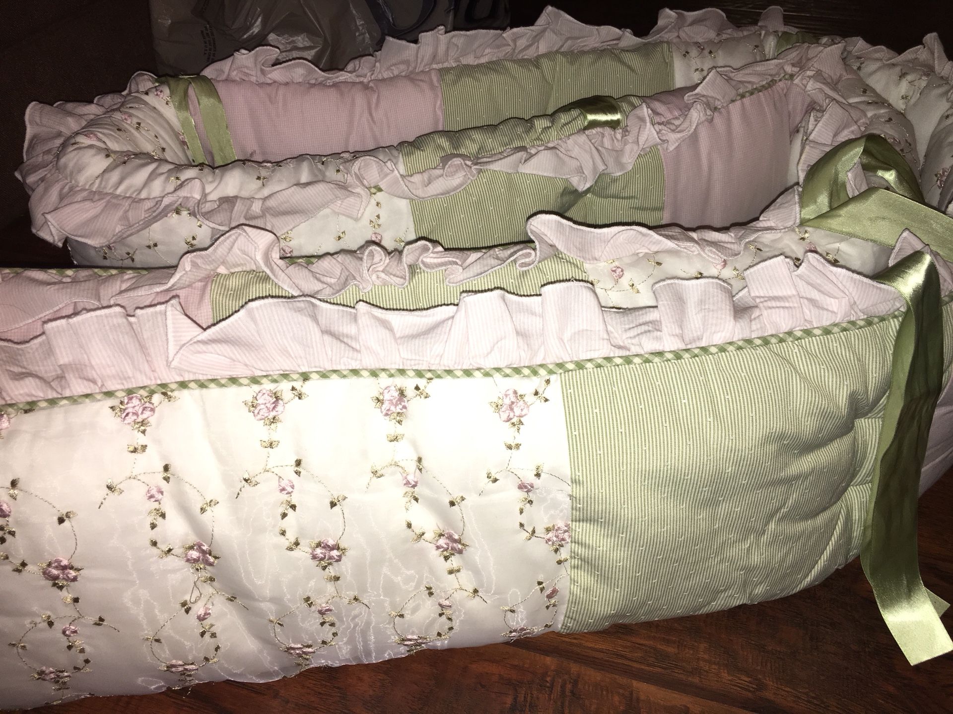 Glenna Jean Chloe Boutique Crib bedding Used