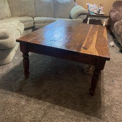 Solid Wood Coffee Table 