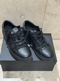 Men’s Coach Black Leather Sneaker