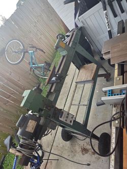Heavy Duty Wood Lathe Machine