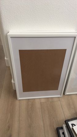 Extra Large ikea white frames
