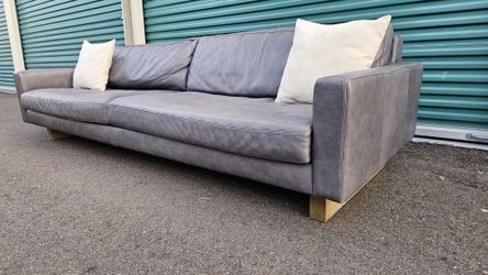 FREE DELIVERY!!! Room & Board "Pierson" Leather SOFA  ($4.8K Retail...70% OFF!!!)