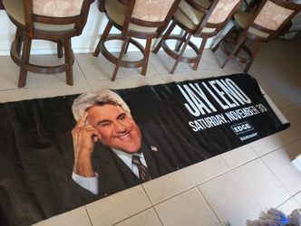 Jay Leno Promo Banner Edge Pavilion Laughlin 120"X36"