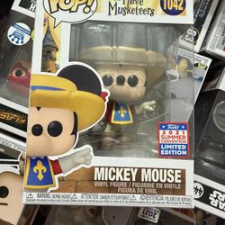 Mickey Mouse The Three Musketeers Funko Pop 