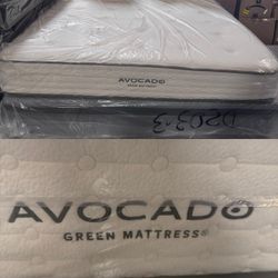 King size brand new Avocado Green mattress