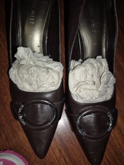 Brown Heels Size 8