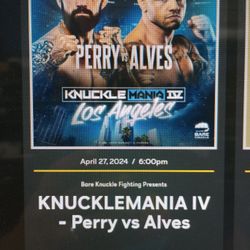 Knucklemania Tickets 