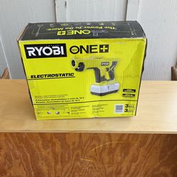 TOOL ONLY RYOBI ELECTRISTATIC SPRAYER $40FIRM ON PRICE.