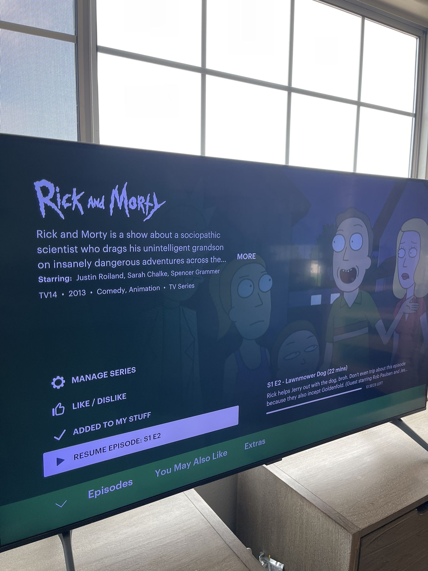 55” Samsung Smart Tv