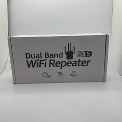 AC1200 2.4G/5G Dual Band WiFi Repeater Signal Booster WiFi5, 1200mbps, 12880sqft