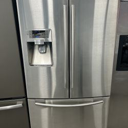 29 Cubic Foot Stainless French Door Refrigerator 