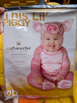 Little piggy baby costume 6-12m