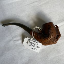 Hand Carved Wood Pipe