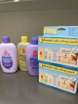 New Johnson's Baby Care Bundle with Take-Along Pack