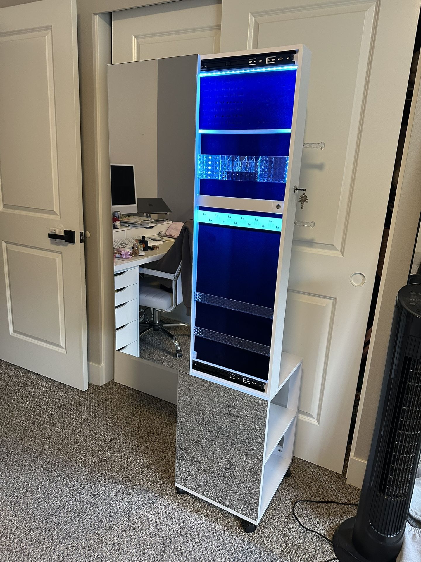 Jewelry Armoire + Cabinet