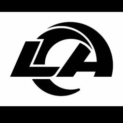 LA Rams decal $6