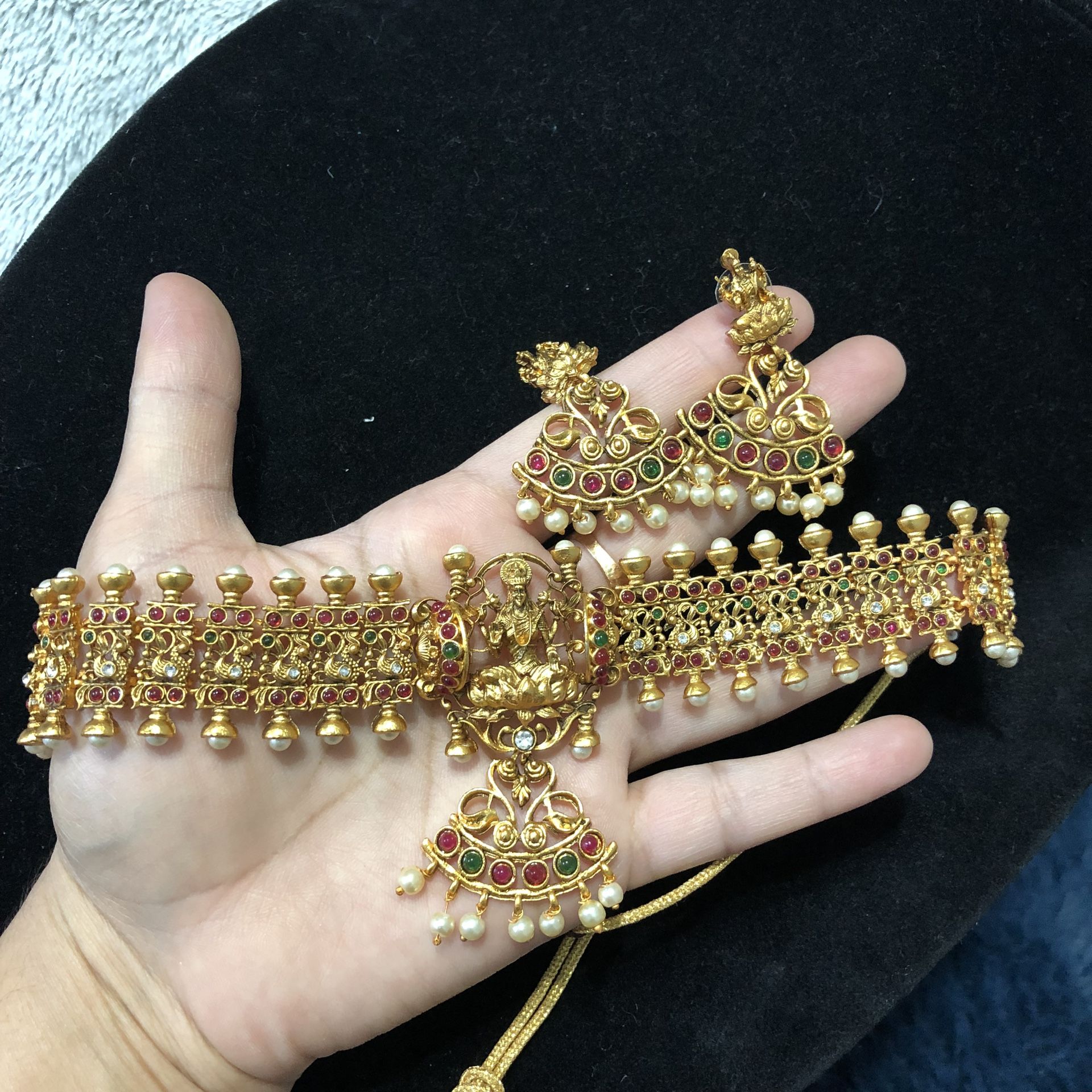 Temple Jewelry Choker Necklace Indian Bollywood Jewellery