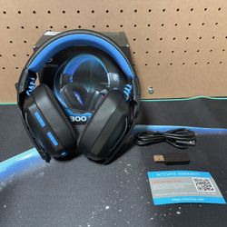Wireless Gaming Headset, Black/Blue