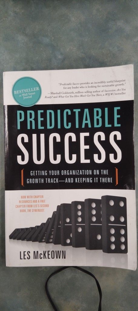 PREDICTABLE SUCCESS BOOK