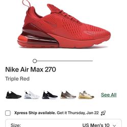Air Max 270 Red