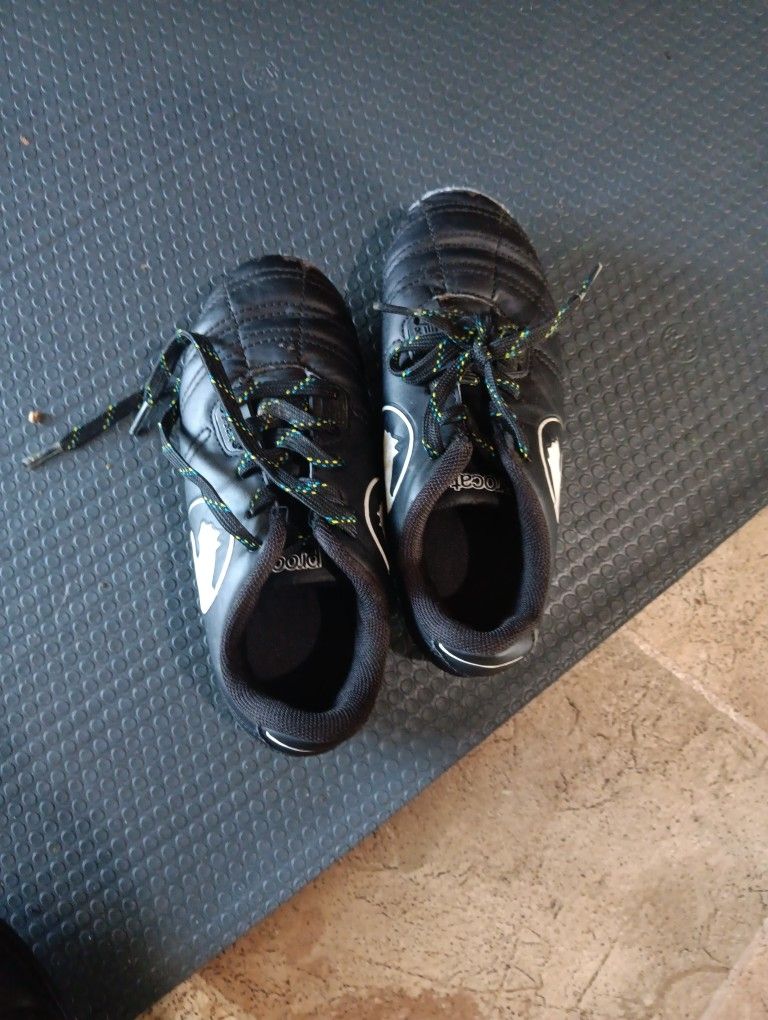 Puma Soccer Shoes All Black Size 11 For Little Kids  For Free