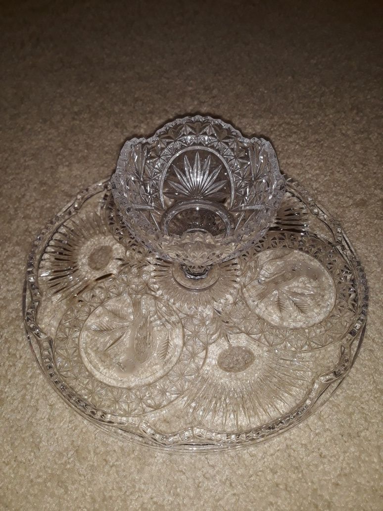 Crystal platter