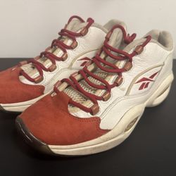 2020 Reebok Question Low Patent “Vivid Orange”