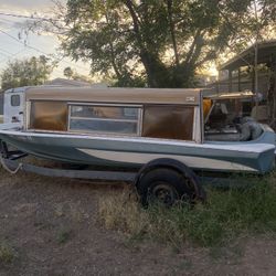 Speedboat With Holman-Moody Engine