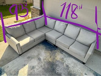 Sectional couch modular L-shaped sofa sala delivery available