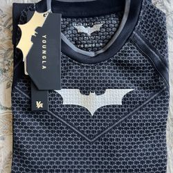 YoungLA Batman Compression Shirts Size S,M,L