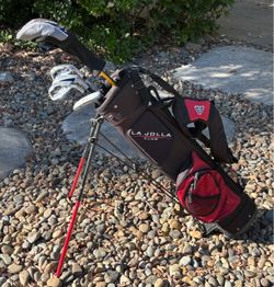 Youth US Kids Golf WT-10u golf set (Driver+fairway wood+6i+7i+8i+pw+putter+stand bag)