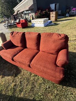 Classic Roll-Arm 3-Seater Sofa