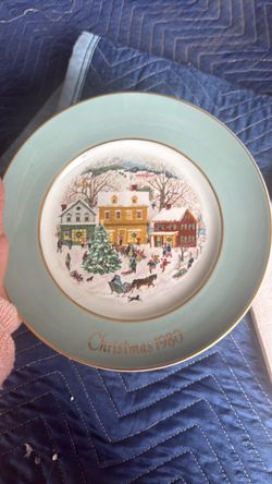 Christmas plates
