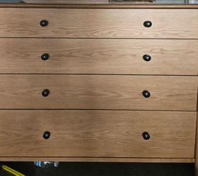 4 drawer wood dresser