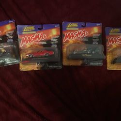 Four Johnny Magmas CAN BE SOLD SEPARATELY 