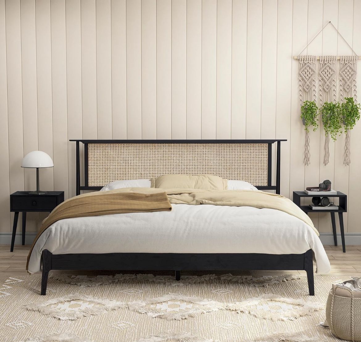 King Bed frame With Headboard
