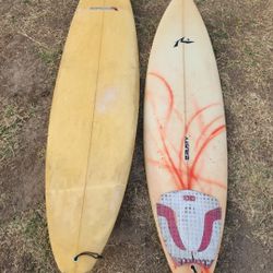 7 Ft And 8 Ft Surfboards $150 Each