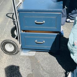 1- Blue Night Stand $50