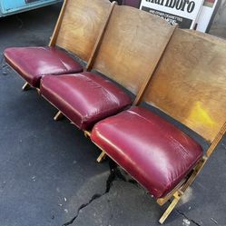 Antique Theater Seats / Must Go Asap … See Description For More Details 65 Per Set 