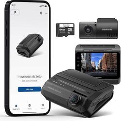 THINKWARE ARC 900 2CH 4K Front and 2K Rear Dash Cam