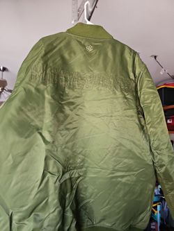 NEW Rocawear Olive Green Bomber Jacket