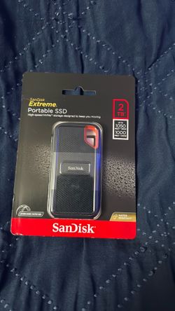 SanDisk EXTREME Portable SSD 2TB   ( 2000GB )