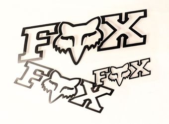 Fox Logo Vinyl Decal Sticker