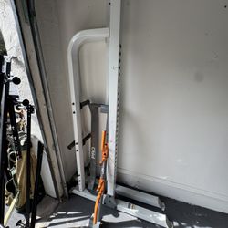 Weight lifting rack and Weights