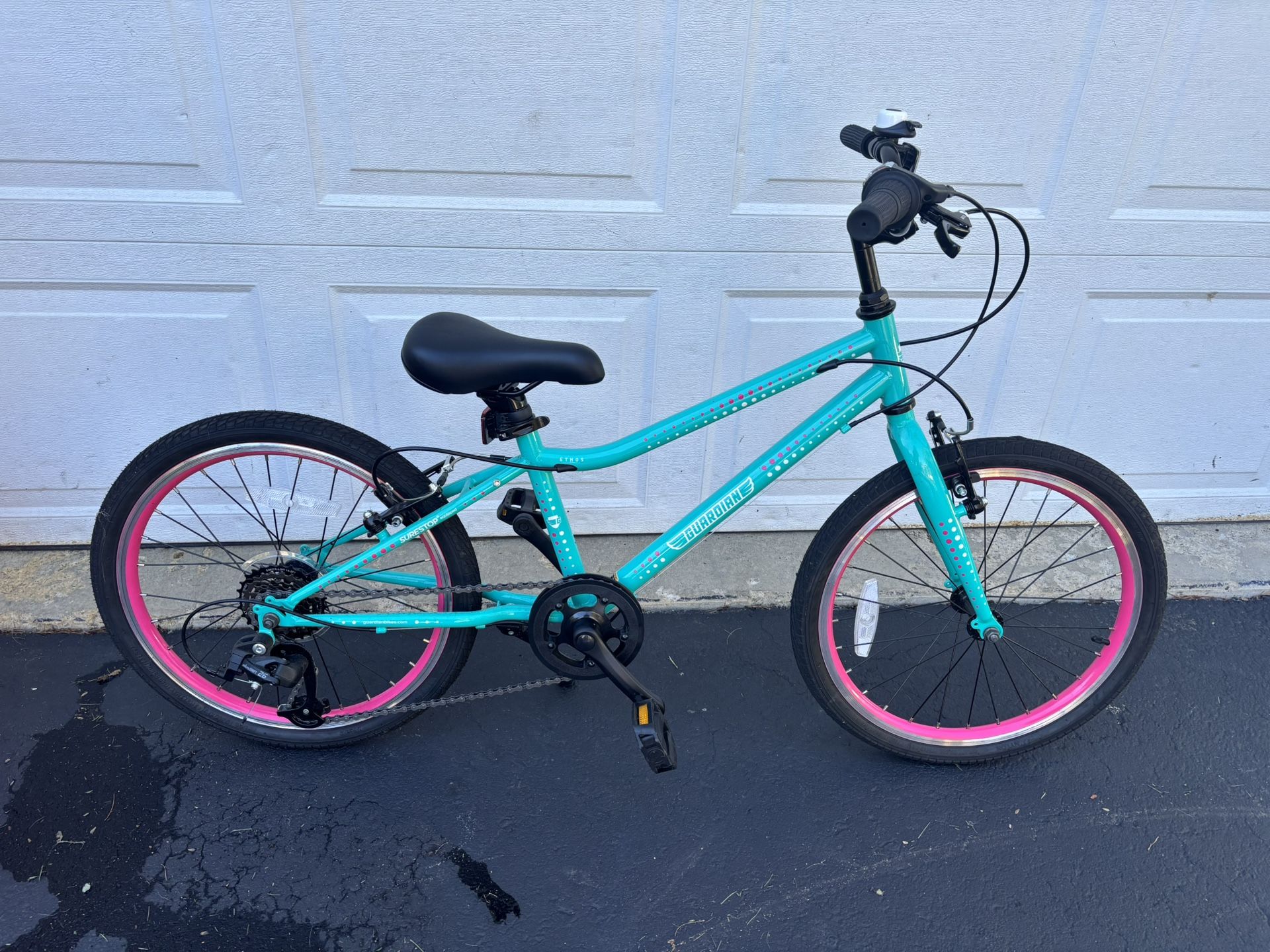 Guardian 20” Girls Children’s Youth Bike Bicycle Adjustable