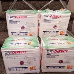Dry Direct Disposable Briefs 