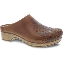 Dansko Brenda Tan Waxy Burnished Women's Comfort Shoes - EU 38 7.5-8 