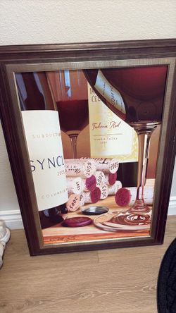 Scott Jacobs 2008 24 x 35 great Wine picture signed Scott Jacobs 2008