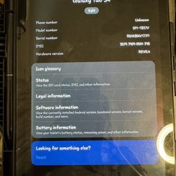 Galaxy Tab S4 With S pen (Verizon)
