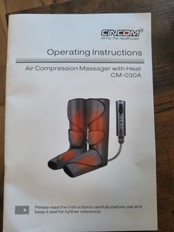 Air Compression Leg Massager with Heat